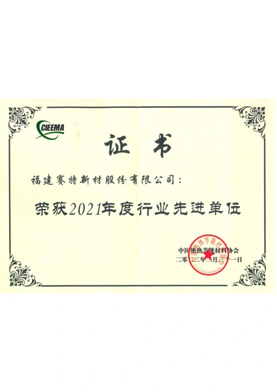 industry exemplary organization in 2021